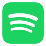 Spotify app interface showing music controls and playlist