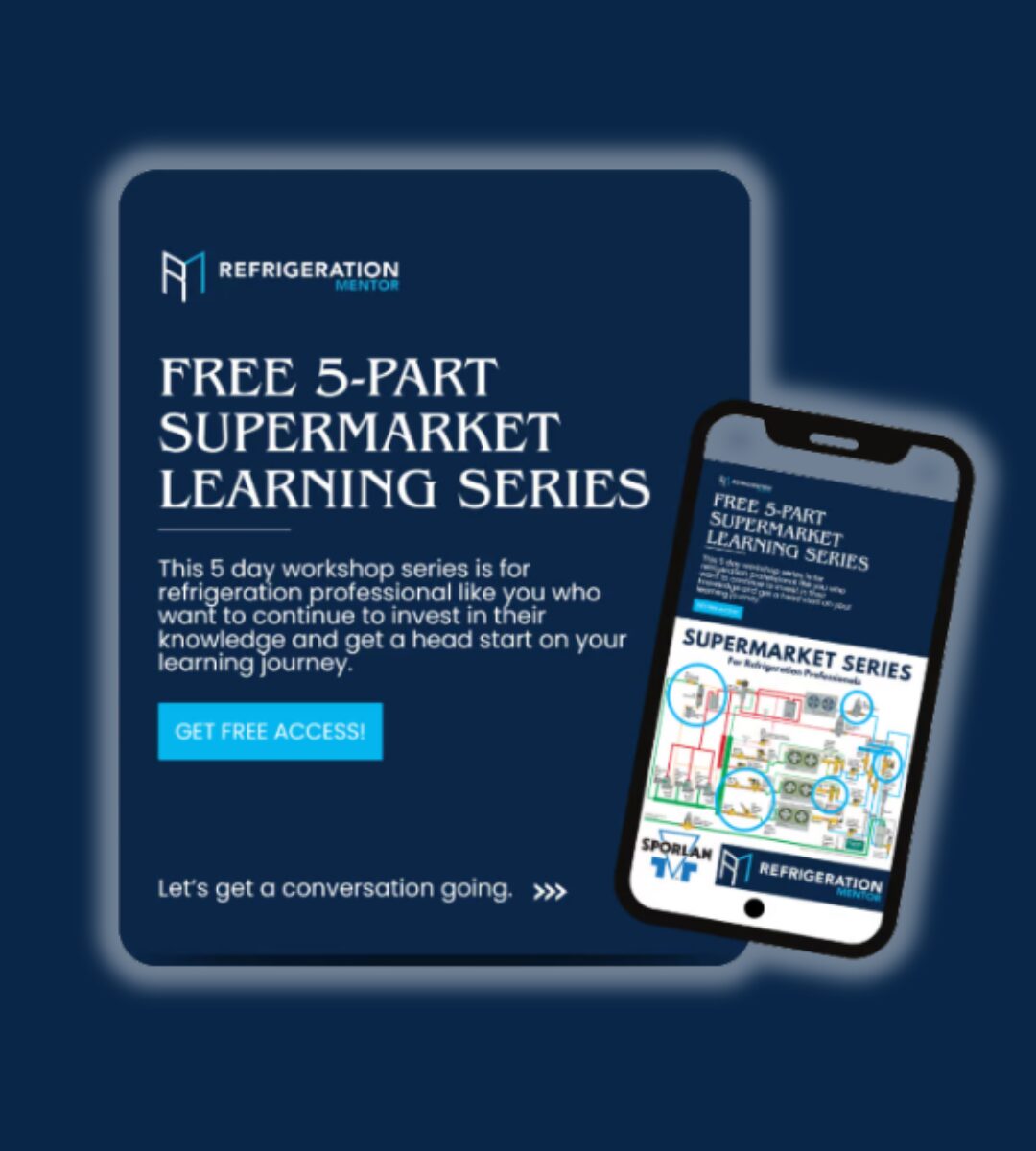 Banner image for the Resources page on Refrigeration Mentor website