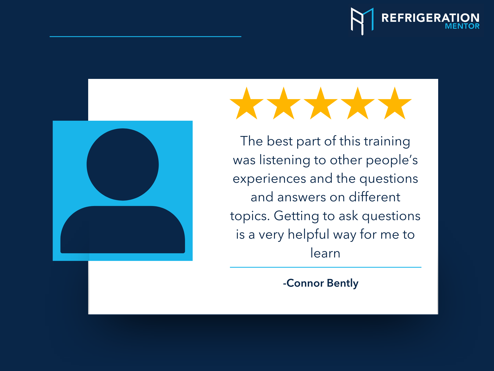 Refrigeration Mentor Review Testimonial 3