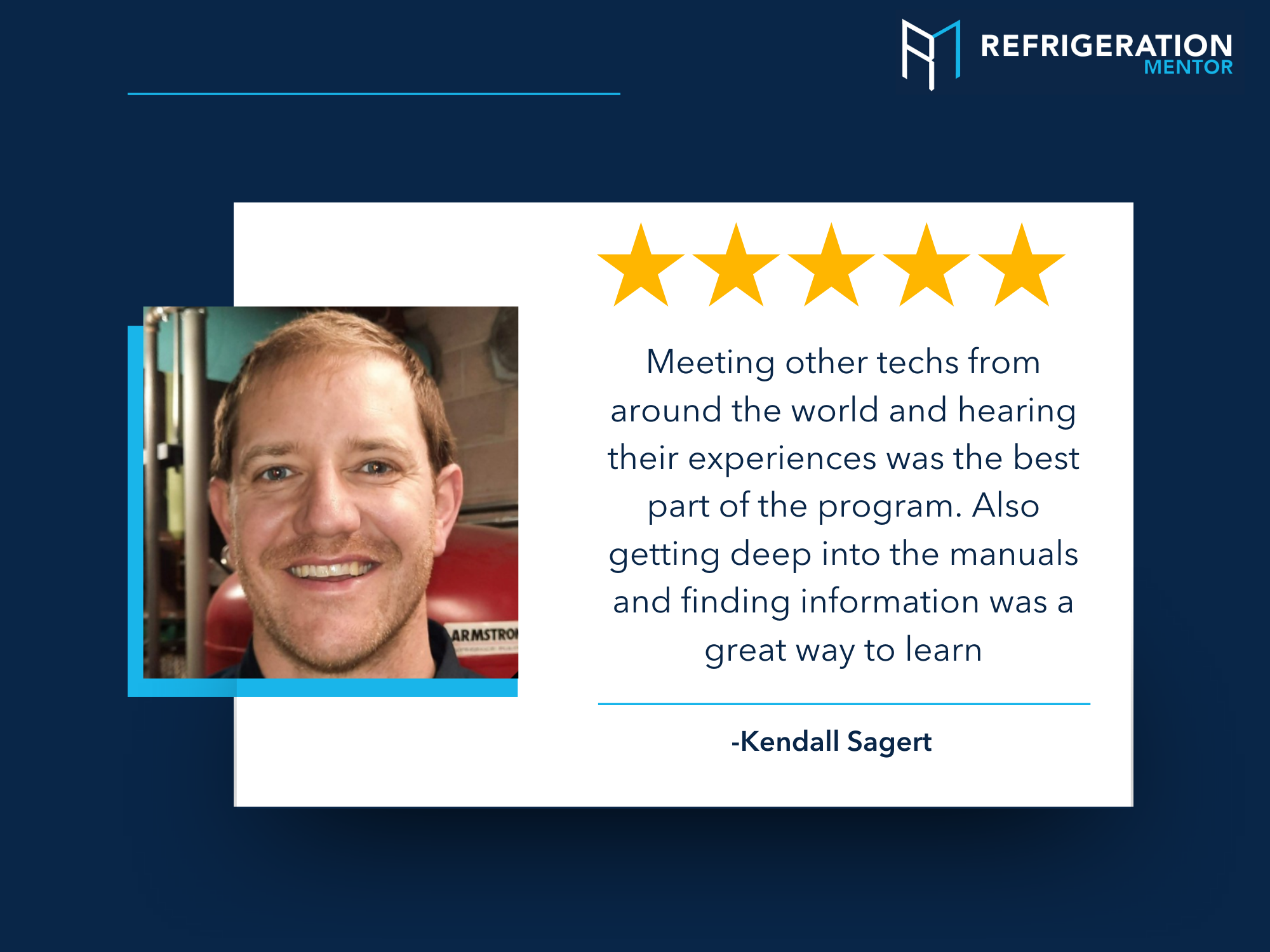 Refrigeration Mentor Review Testimonial 4