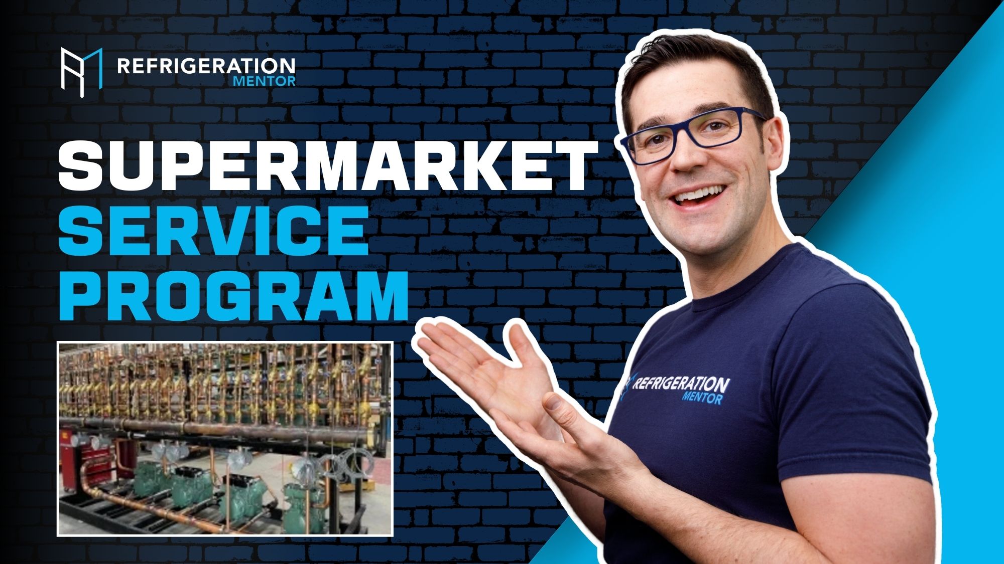 Diagram illustrating a supermarket service program process