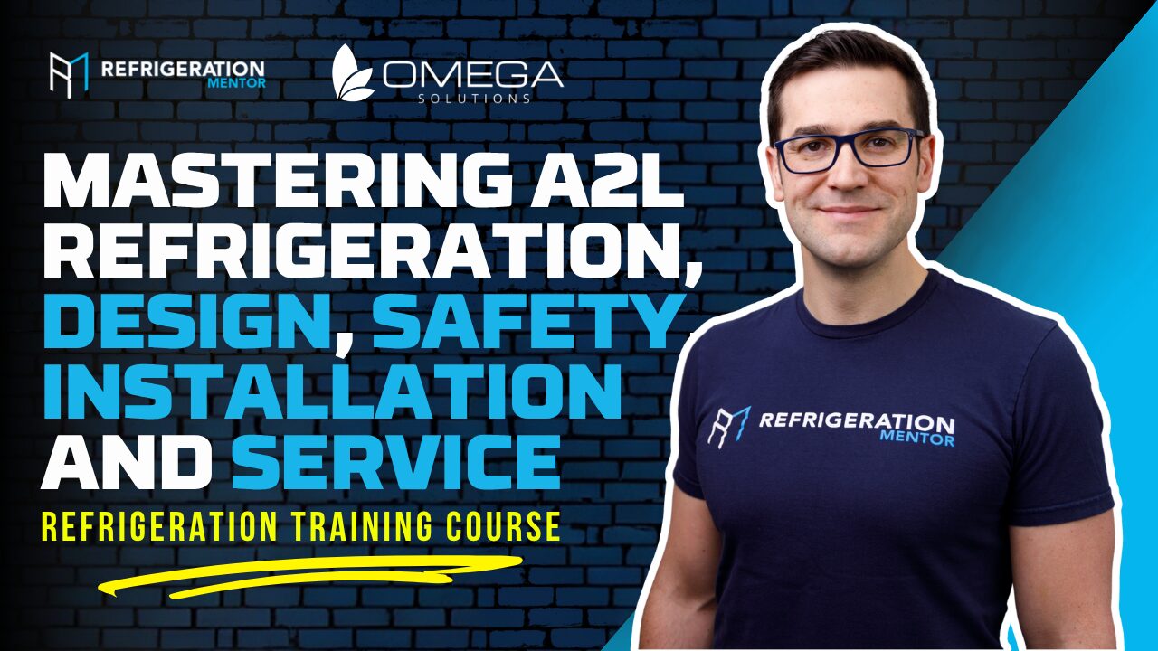 Cover image for A2L refrigeration design safety installation and service course